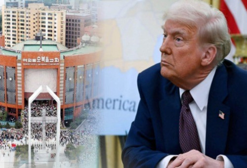 도널드 트럼프 미국 대통령의 한국 정보의 교회 압수수색을 공개 비판했다.                   ⓒ데일리굿뉴스