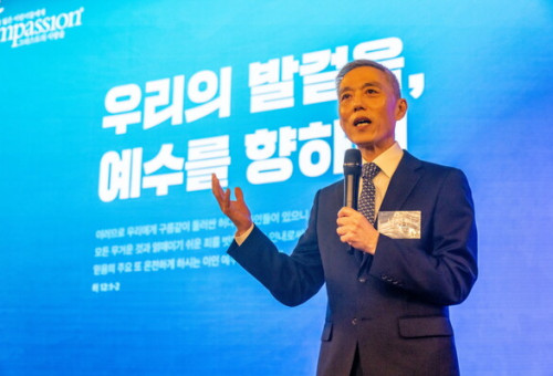 '2025 파트너스 소아이어티'에서 인사말을 전하는 서정인 대표.(사진=한국컴패션 제공) 