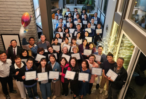 GIFT(Global, Individual, Family, Transformation) 상담치유 연구원 주최 제3차 샬렘 종강식이 진행됐다. \"목회자 가정의 상처 치유하는 뜻 깊은 시간\"이었다는 고백들이 있었다.                     © 사진: GIFT상담치유연구원 제공